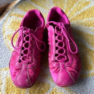 Coach Pink Sneakers - Kirby Sz 9.5